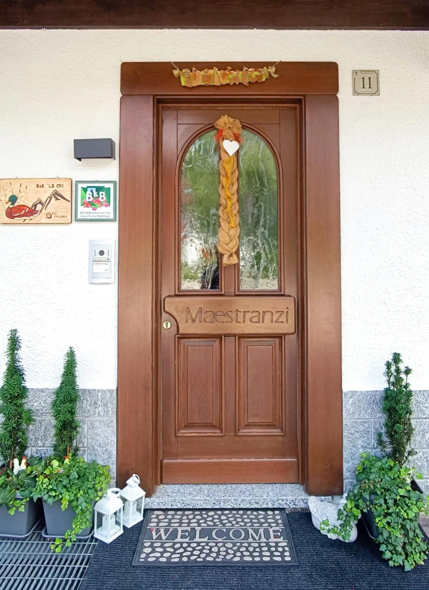 La Cri Bed & Breakfast Giustino Eksteriør billede